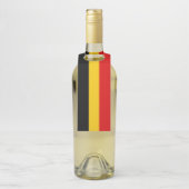 Belgische vlag flessenhanger (Op fles)