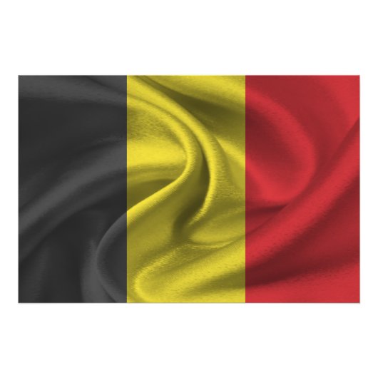 Belgische vlag foto afdruk (Voorkant)