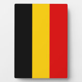Belgische vlag fotoplaat (voorkant)