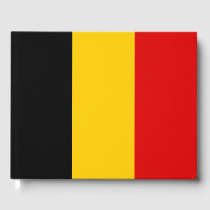 Belgische vlag gastenboek