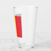 Belgische vlag glas (Links)