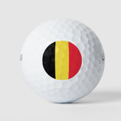 Belgische vlag golfballen (Voorkant)