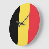 Belgische vlag grote klok (Hoek)