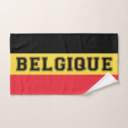 Belgische vlag handdoek (Handdoek)