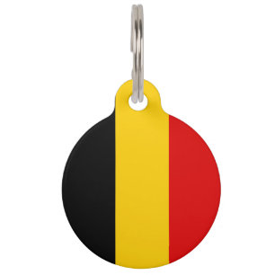 Belgische vlag huisdierpenning