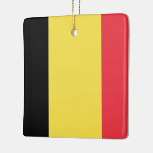 Belgische vlag keramisch ornament (Links)