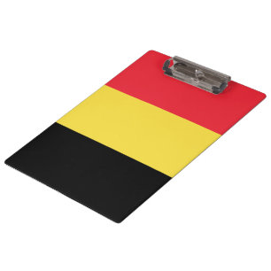 Belgische vlag klembord