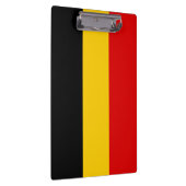 Belgische vlag klembord (Rechts)