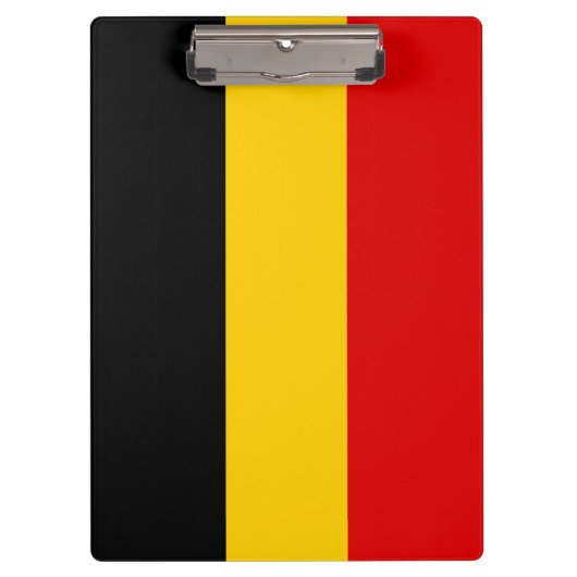 Belgische vlag klembord (Voorkant)