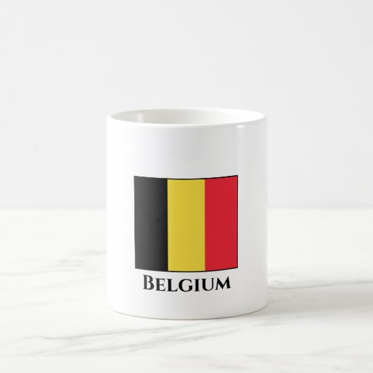Belgische vlag koffiemok (Center)