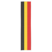 Belgische vlag korte tafelloper (Voorkant)