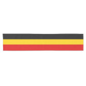 Belgische vlag korte tafelloper (Horizontaal)