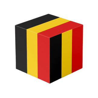 Belgische vlag kubus