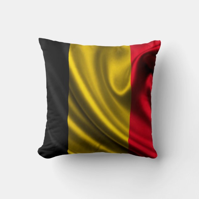 Belgische vlag kussen (Voorkant)
