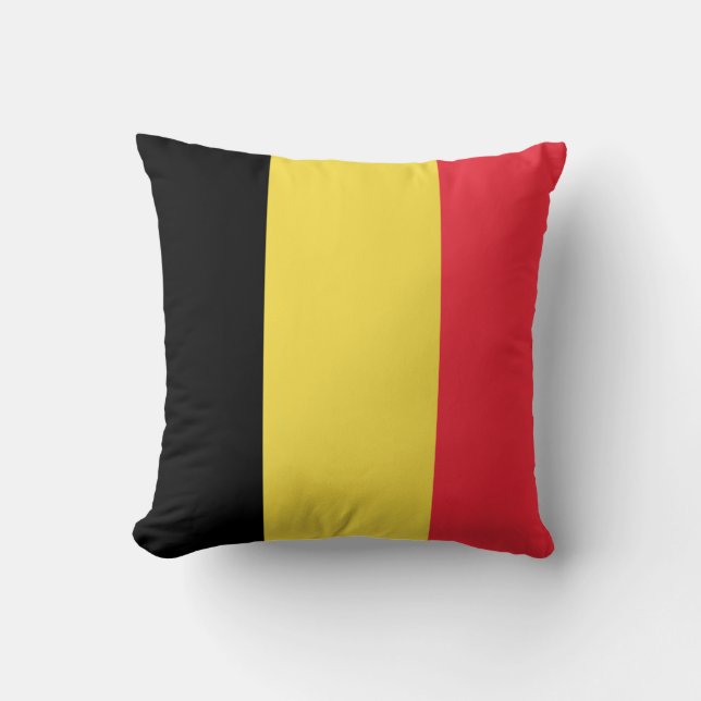 Belgische vlag kussen (Voorkant)