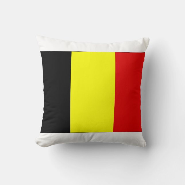 Belgische vlag kussen (Voorkant)