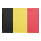Belgische vlag kussensloop (Achterkant)