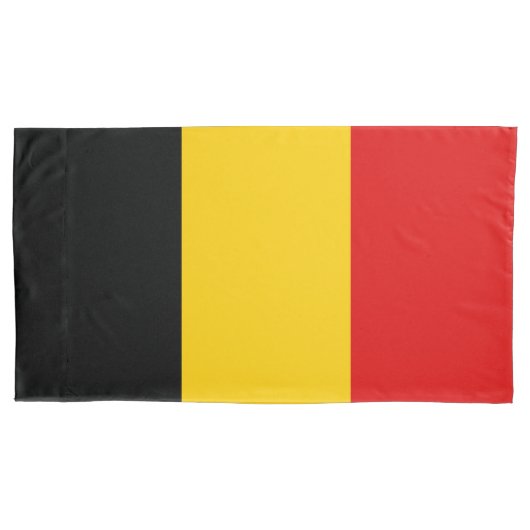 Belgische vlag kussensloop (Voorkant)