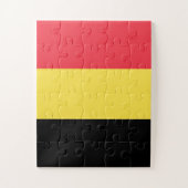 Belgische vlag legpuzzel (Verticaal)