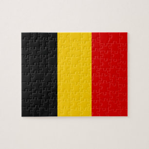 Belgische vlag legpuzzel