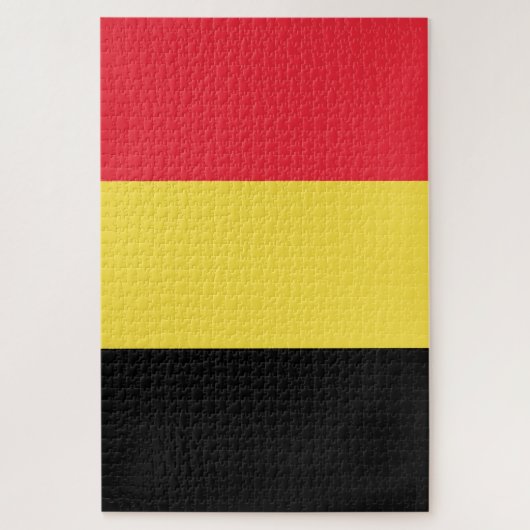 Belgische vlag legpuzzel (Verticaal)