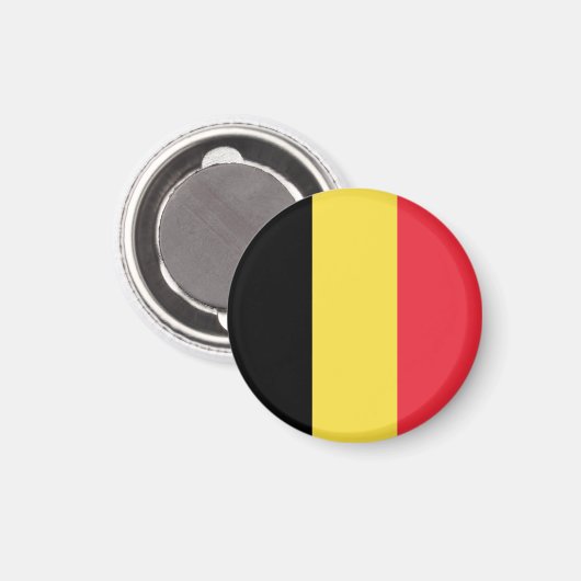 Belgische vlag magneet (Voorkant / Achterkant)