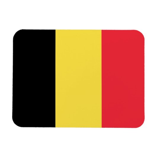 Belgische vlag magneet (Horizontaal)