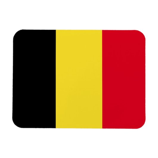 Belgische vlag magneet (Horizontaal)