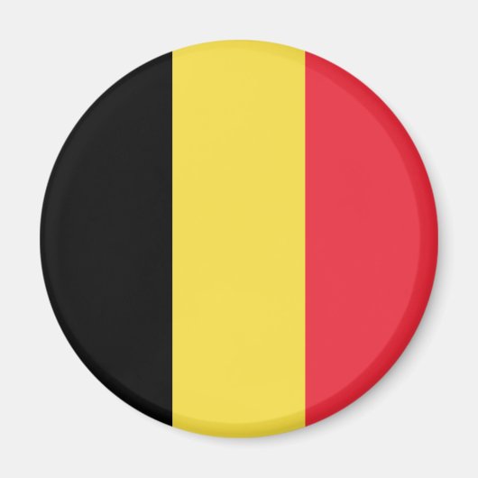 Belgische vlag magneet (Voorkant)