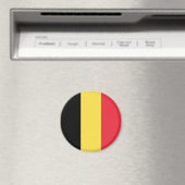 Belgische vlag magneet (Insitu (Vaatwasser))