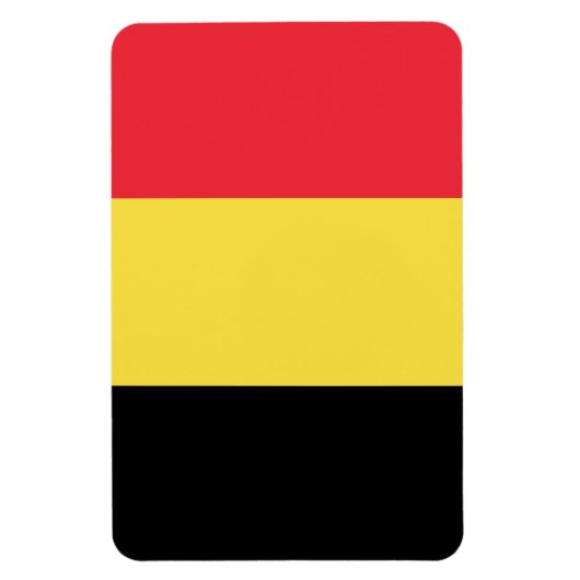 Belgische vlag magneet (Verticaal)