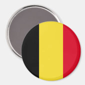 Belgische vlag magneet (Voorkant / Achterkant)