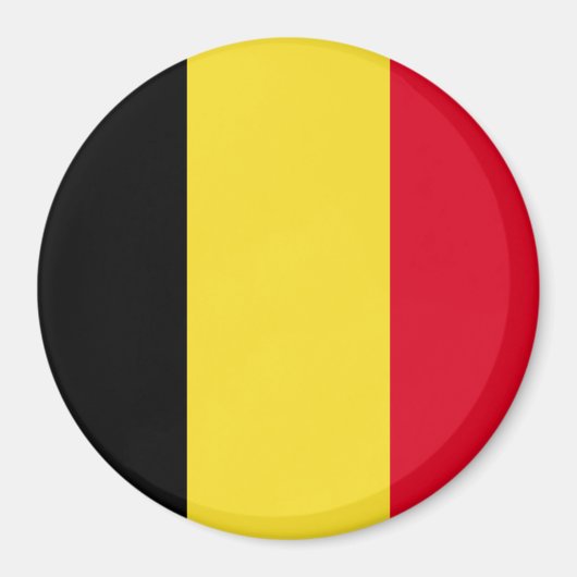 Belgische vlag magneet (Voorkant)