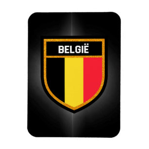 Belgische vlag magneet