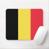 Belgische vlag muismat (Met muis)