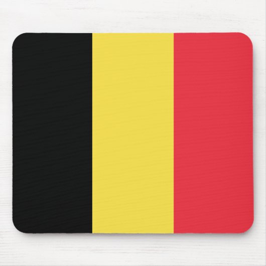 Belgische vlag muismat (Voorkant)
