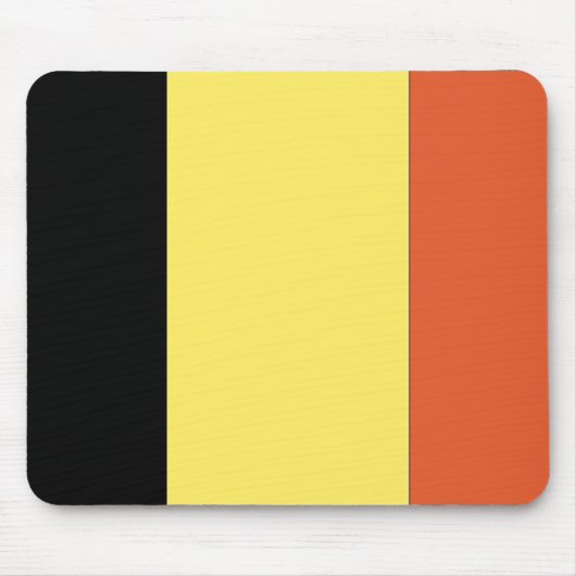 Belgische vlag muismat (Voorkant)