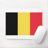 Belgische vlag muismat (Met muis)