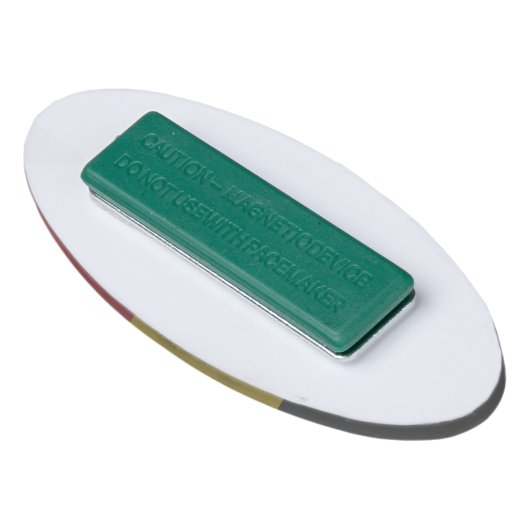 Belgische vlag naambadge (Achterkant)