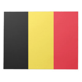 Belgische vlag notitieblok