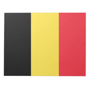 Belgische vlag notitieblok
