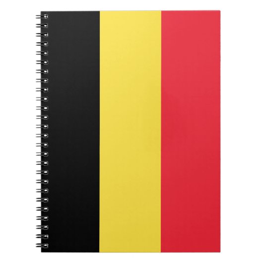 Belgische vlag notitieboek (Voorkant)
