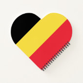 Belgische vlag notitieboek (Achterkant)