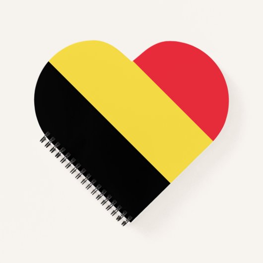 Belgische vlag notitieboek (Voorkant)