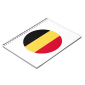 Belgische vlag notitieboek (Linkerzijde)