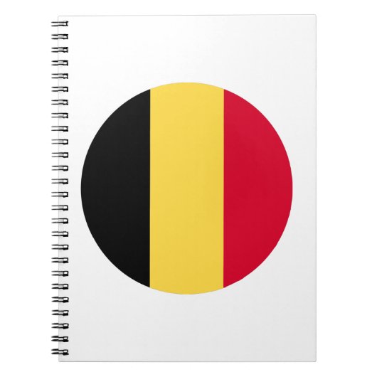Belgische vlag notitieboek (Voorkant)