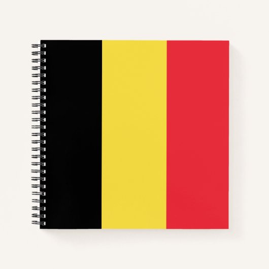Belgische vlag notitieboek (Voorkant)