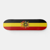 Belgische vlag persoonlijk skateboard (Horizontaal)