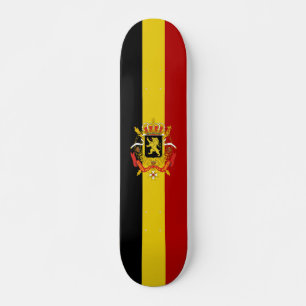 Belgische vlag persoonlijk skateboard