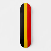 Belgische vlag persoonlijk skateboard (Voorkant)